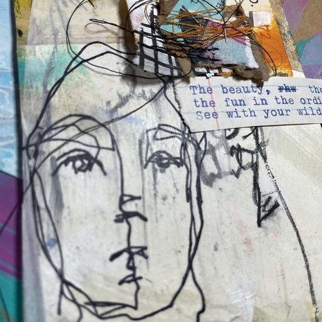 Dina Wakley MEdia Collage Bulk Blank Tissue (MDA78432)