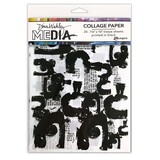 Dina Wakley MEdia Collage Tissue Painted Marks (MDA77879)