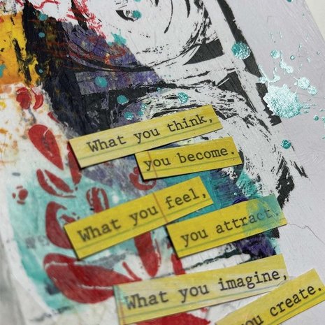 Dina Wakley MEdia Collage Tissue Painted Marks (MDA77879)