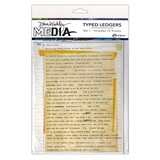 Dina Wakley MEdia Typed Ledgers Set 1 (MDA79033)