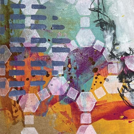 Dina Wakley MEdia Masking Stencil Pieces (MDS77718) Dina Wakley MEdia Masking Stencil Pieces (MDS77718)