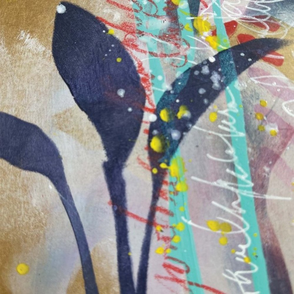 Dina Wakley MEdia Masking Stencil Sprouts (MDS77725) Dina Wakley MEdia Masking Stencil Sprouts (MDS77725)