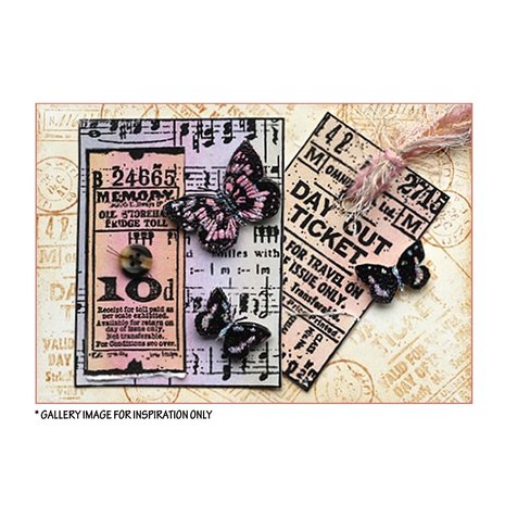 Crafty Individuals Day Out Ticket Unmounted Rubber Stamps (CI-022) Crafty Individuals Day Out Ticket Unmounted Rubber Stamps (CI-022)
