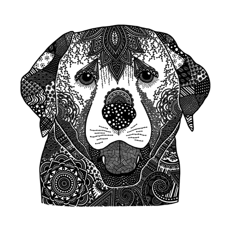 Crafty Individuals Happy Labrador Unmounted Rubber Stamps (CI-593) Crafty Individuals Happy Labrador Unmounted Rubber Stamps (CI-593)