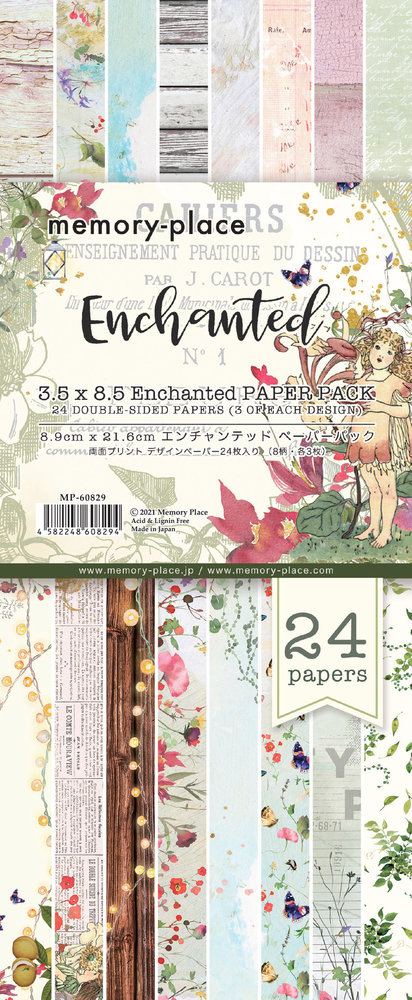 Memory Place Enchanted Slimline Paper Pack (MP-60829) Memory Place Enchanted Slimline Paper Pack (MP-60829)