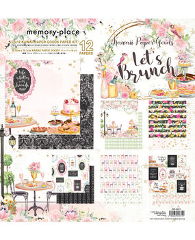 Memory Place Let's Brunch 12x12 Inch Paper Pack (MP-60871) Memory Place Let's Brunch 12x12 Inch Paper Pack (MP-60871)