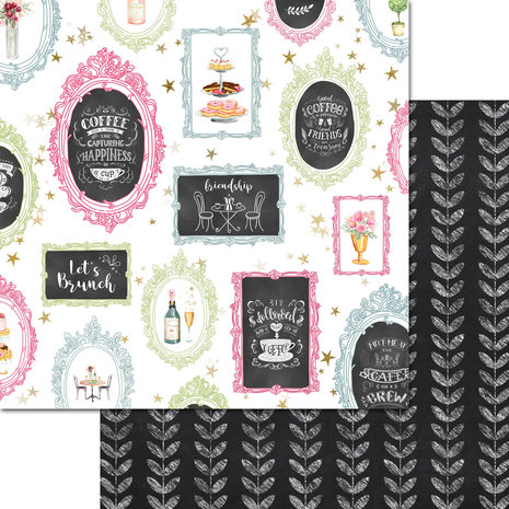 Memory Place Let's Brunch 12x12 Inch Paper Pack (MP-60871) Memory Place Let's Brunch 12x12 Inch Paper Pack (MP-60871)