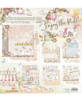 Memory Place Enjoy The Ride 12x12 Inch Paper Pack (MP-60874) Memory Place Enjoy The Ride 12x12 Inch Paper Pack (MP-60874)