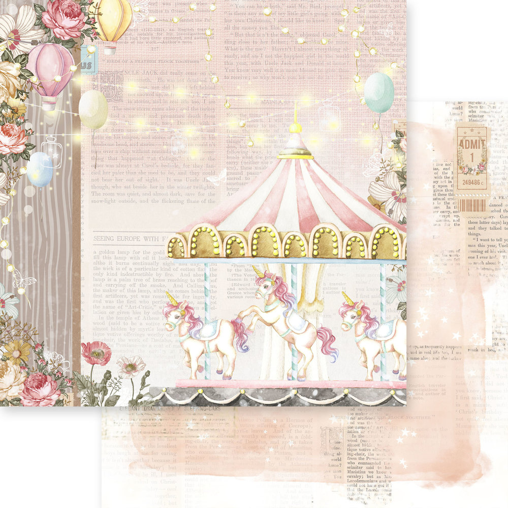 Memory Place Enjoy The Ride 6x6 Inch Paper Pack (MP-60885)