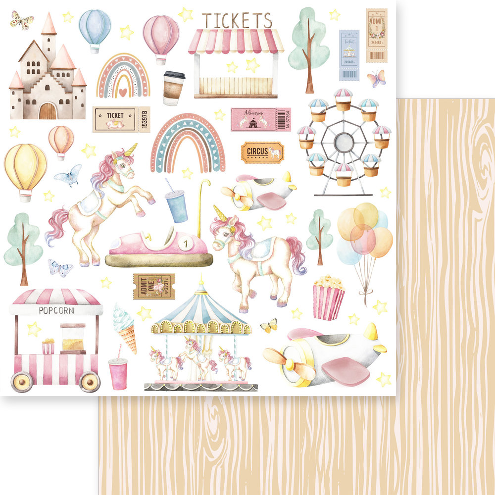 Memory Place Enjoy The Ride 6x6 Inch Paper Pack (MP-60885)