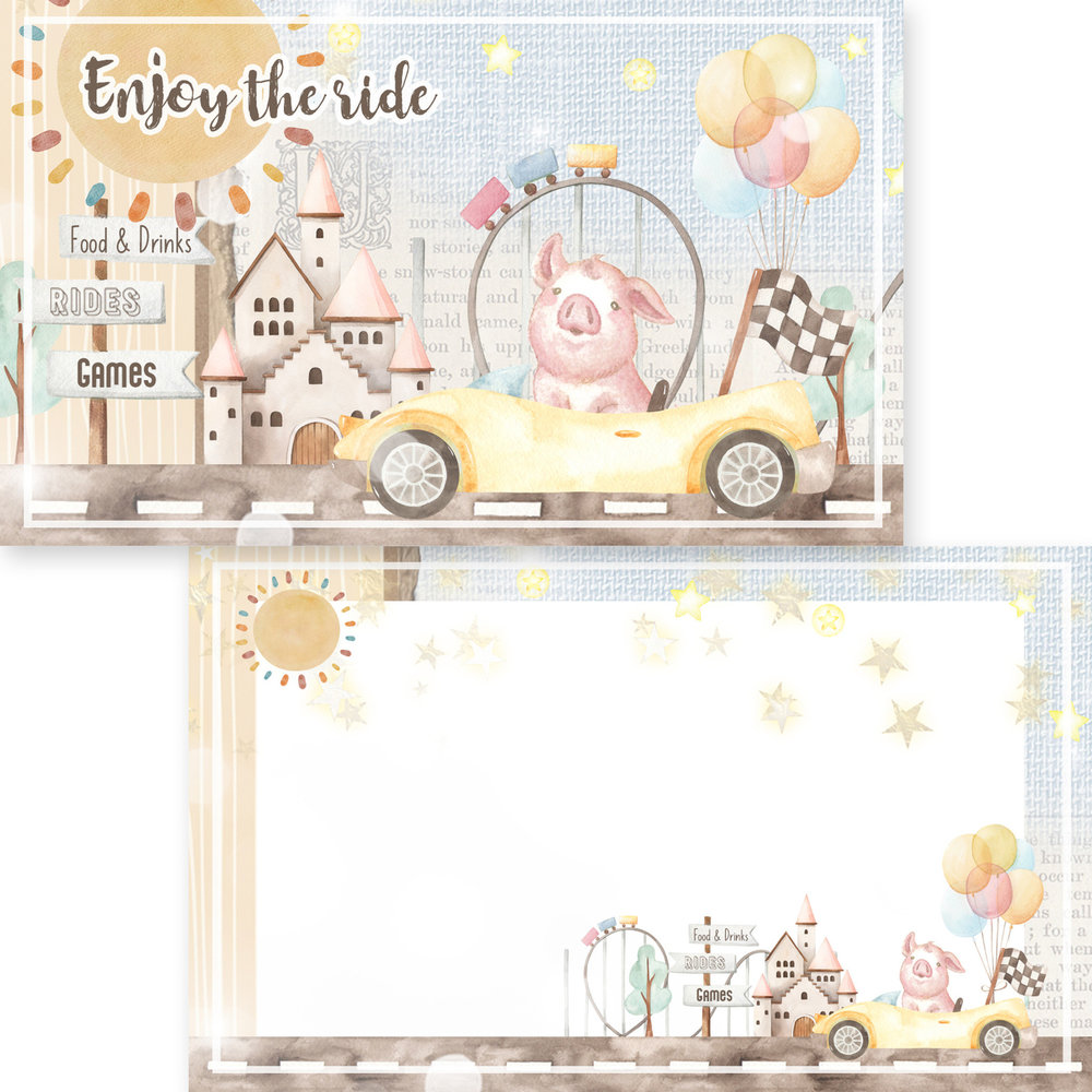 Memory Place Enjoy The Ride Journaling Cards (MP-60888) Memory Place Enjoy The Ride Journaling Cards (MP-60888)