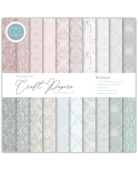 Craft Consortium Essential Craft Papers 6x6 Inch Paper Pad Baroque (CCEPAD020B) Craft Consortium Essential Craft Papers 6x6 Inch Paper Pad Baroque (CCEPAD020B)