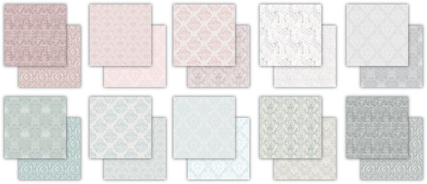 Craft Consortium Essential Craft Papers 6x6 Inch Paper Pad Baroque (CCEPAD020B)