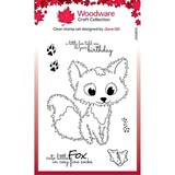 Woodware Fuzzie Friends Clear Stamp Freddie Fox (JGS803)