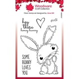 Woodware Fuzzie Friends Clear Stamp Bella the Bunny (JGS806)
