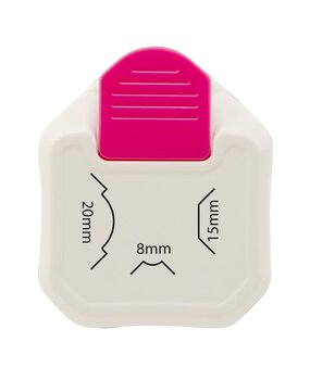 Vaessen Creative 3 in 1 Hoekpons Label (2137-076)