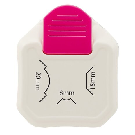 Vaessen Creative 3 in 1 Hoekpons Label (2137-076)