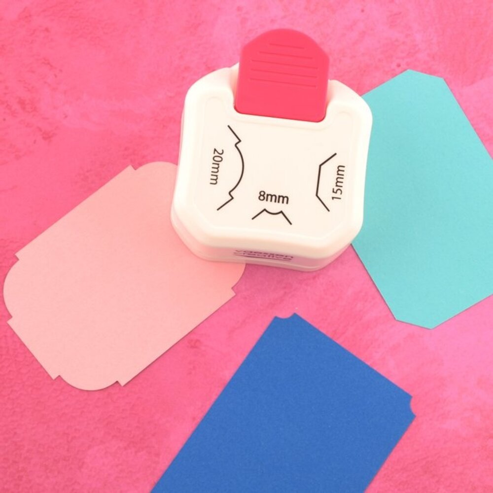 Vaessen Creative 3 in 1 Hoekpons Label (2137-076)