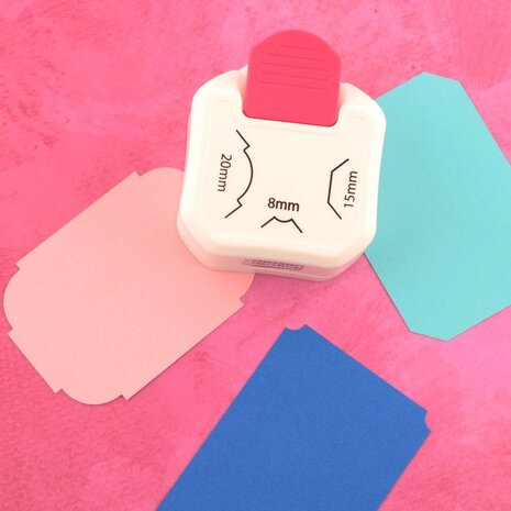 Vaessen Creative 3 in 1 Hoekpons Label (2137-076)