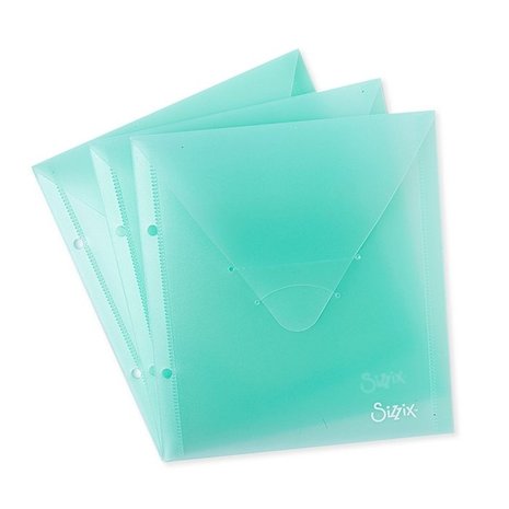 Sizzix Die Storage Envelopes Mint Julep (664901) Sizzix Die Storage Envelopes Mint Julep (664901)
