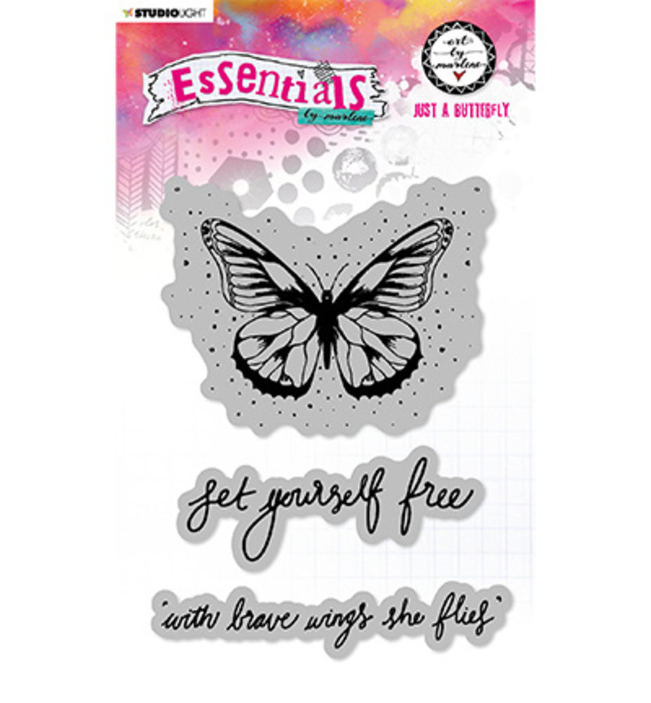 Studio Light Essentials Cling Stamp Just a butterfly (ABM-ES-STAMP129)