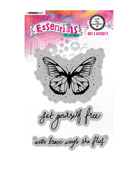 Studio Light Essentials Cling Stamp Just a butterfly (ABM-ES-STAMP129) Studio Light Essentials Cling Stamp Just a butterfly (ABM-ES-STAMP129)