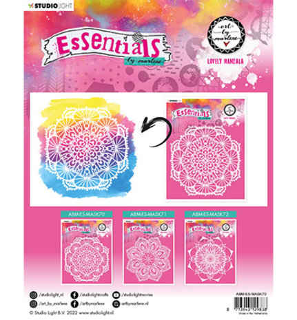 Studio Light Lovely Mandala Masking Stencil (ABM-ES-MASK70)
