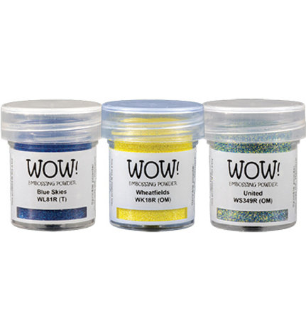 WOW! Trio's Independent Embossing Powder Set (WOWKT062) WOW! Trio's Independent Embossing Powder Set (WOWKT062)