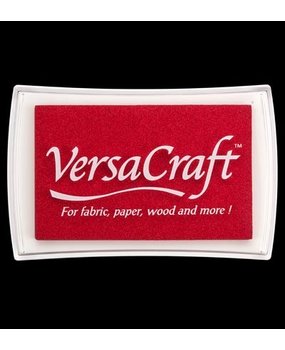 Tsukineko VersaCraft Poppy Red Ink Pad (VK-000-114)
