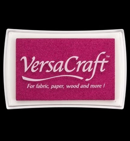 Tsukineko VersaCraft Cherry Pink Ink Pad (VK-000-115) Tsukineko VersaCraft Cherry Pink Ink Pad (VK-000-115)