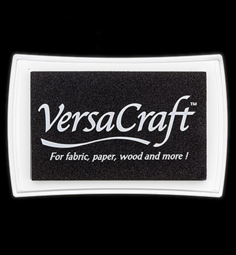 Tsukineko VersaCraft Real Black Ink Pad (VK-000-182)