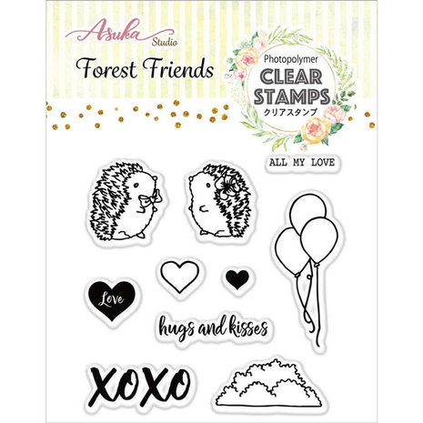 Memory Place Forest Friends Clear Stamp Tronc & Cologne (MP-60160) Memory Place Forest Friends Clear Stamp Tronc & Cologne (MP-60160)