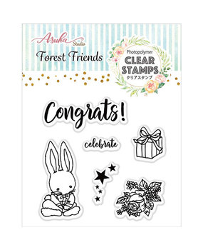 Memory Place Forest Friends Clear Stamp Pur (MP-60161) Memory Place Forest Friends Clear Stamp Pur (MP-60161)
