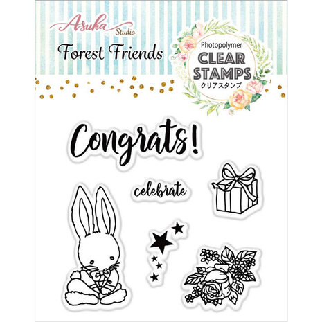 Memory Place Forest Friends Clear Stamp Pur (MP-60161) Memory Place Forest Friends Clear Stamp Pur (MP-60161)
