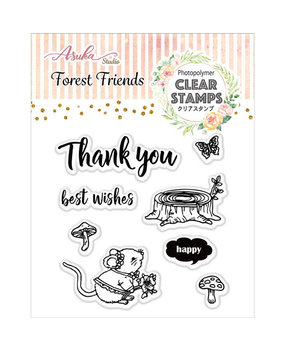 Memory Place Forest Friends Clear Stamp Petite (MP-60162) Memory Place Forest Friends Clear Stamp Petite (MP-60162)