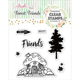 Memory Place Forest Friends Clear Stamp Mushroom House (MP-60164)