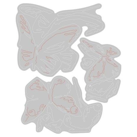 Sizzix Thinlits Die Set Brushstroke Butterflies (665848) Sizzix Thinlits Die Set Brushstroke Butterflies (665848)