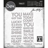 Sizzix Thinlits Die Set Bold Text #2 (665925)
