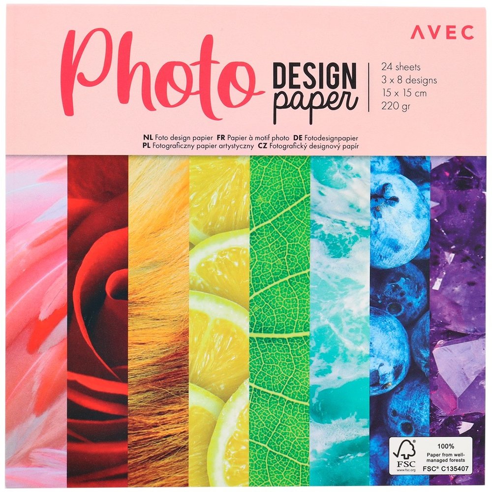 AVEC Photo 6x6 Inch Paper Pad (3009688) AVEC Photo 6x6 Inch Paper Pad (3009688)