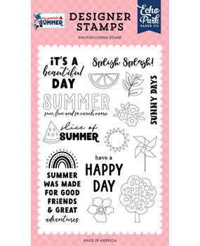 Echo Park My Favorite Summer Splish Splash Clear Stamps (MYS273044) Echo Park My Favorite Summer Splish Splash Clear Stamps (MYS273044)
