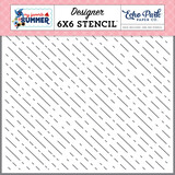 Echo Park My Favorite Summer Summer Rays Stencil (MYS273033)