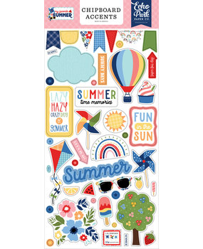 Echo Park My Favorite Summer 6x13 Inch Chipboard Accents (MYS273021)* Echo Park My Favorite Summer 6x13 Inch Chipboard Accents (MYS273021)*