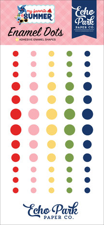 Echo Park My Favorite Summer Enamel Dots (MYS273028)