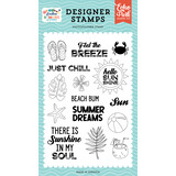 Echo Park Endless Summer Feel The Breeze Clear Stamps (ES274044)*
