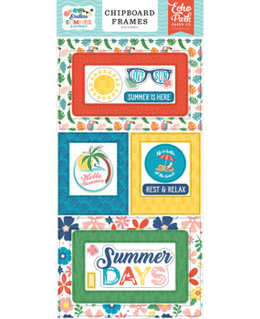 Echo Park Endless Summer 6x13 Inch Chipboard Frames (ES274065) Echo Park Endless Summer 6x13 Inch Chipboard Frames (ES274065)
