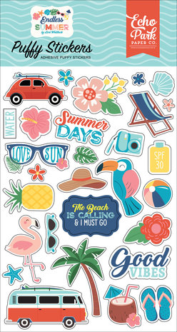 Echo Park Endless Summer Puffy Stickers (ES274066) Echo Park Endless Summer Puffy Stickers (ES274066)