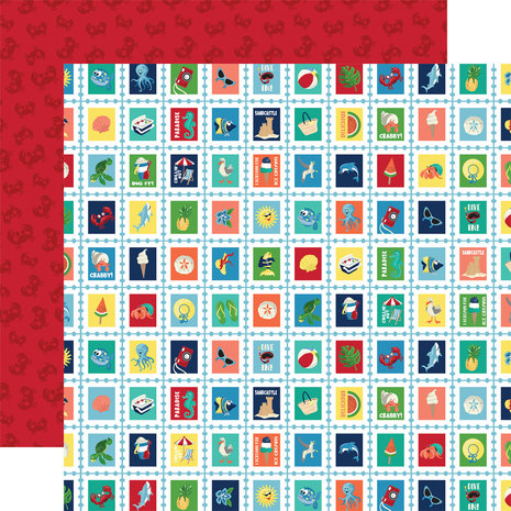 Carta Bella Beach Party 6x6 Inch Paper Pad (CBBE149023) Carta Bella Beach Party 6x6 Inch Paper Pad (CBBE149023)