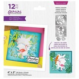 Gemini Tropical Paradise Create-a-Card Dies (GEM-MD-CAD-TRPAR)