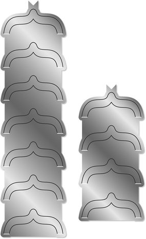 Gemini Lattice Folding Opulence Elements Dies (GEM-MD-ELE-LFD-OPU)