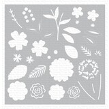 My Favorite Things Flower Bouquet Builder Stencil (ST-166)